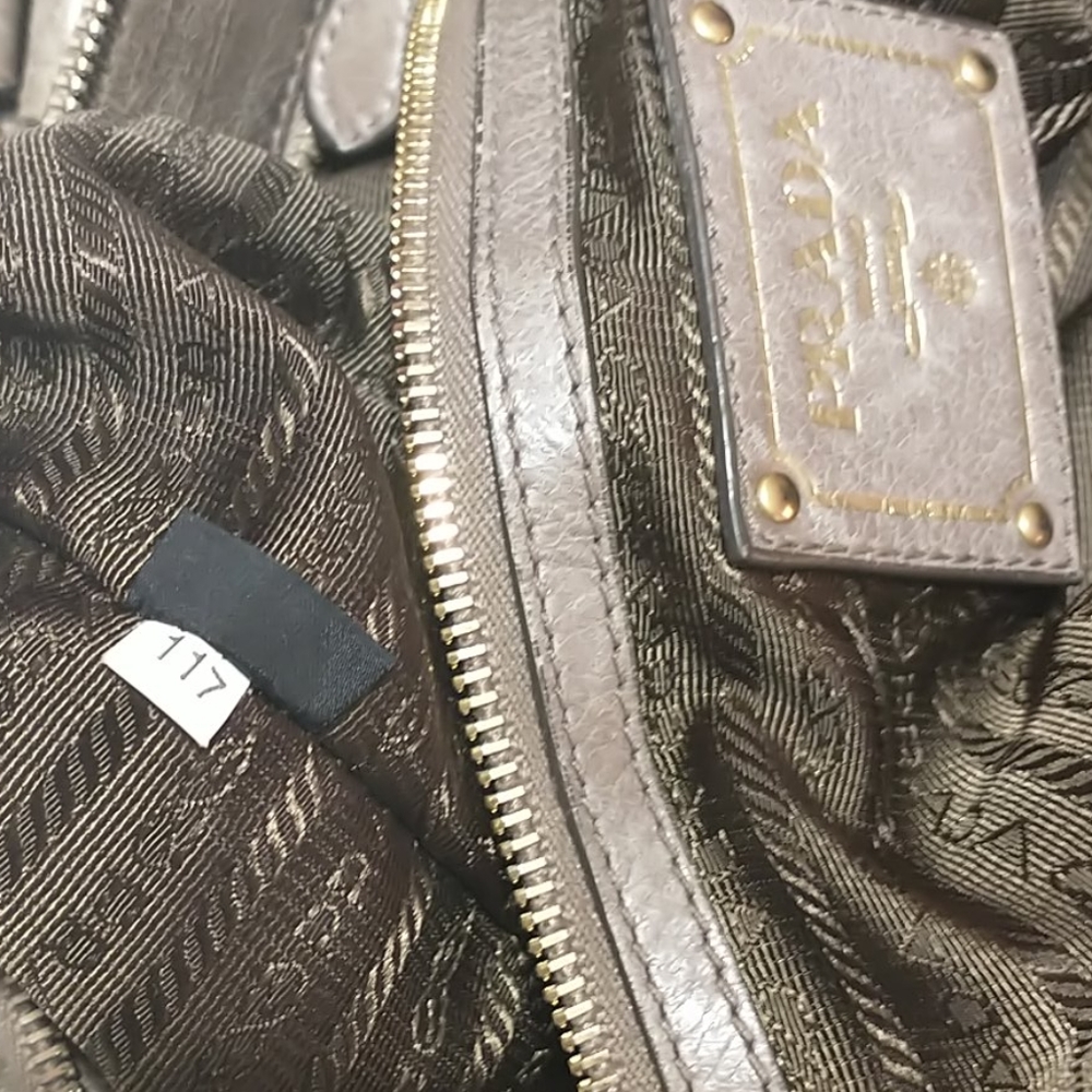 Authentic Prada top handle bag-Pre loved - Picture 8 of 8